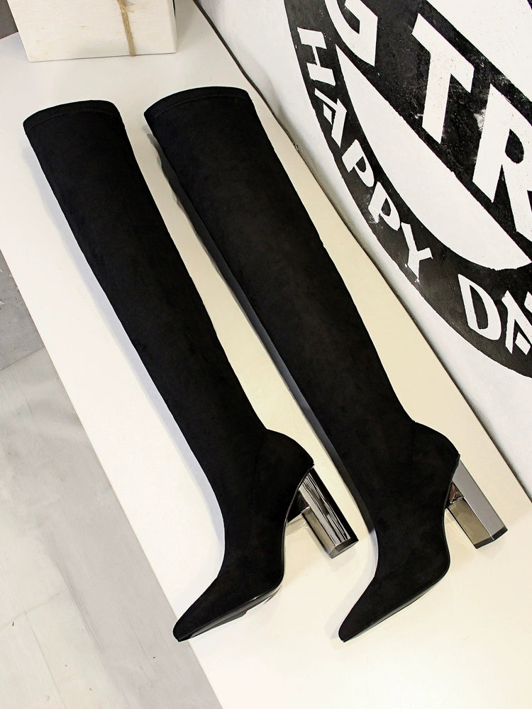 π Enchanting Winter Whispers Knee-High Boots π