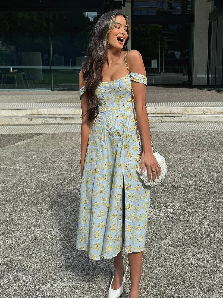 Elegant Women's Corset Dress