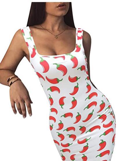 Womens Sexy Bodycon Tank Dress Sleeveless - BLUTIFUL1