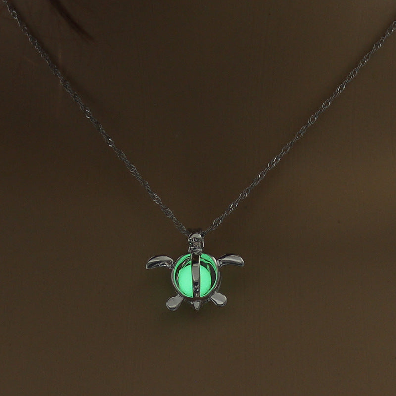 Creative Luminous Moon Creative Pendant Necklace Your Secret Night Sky π