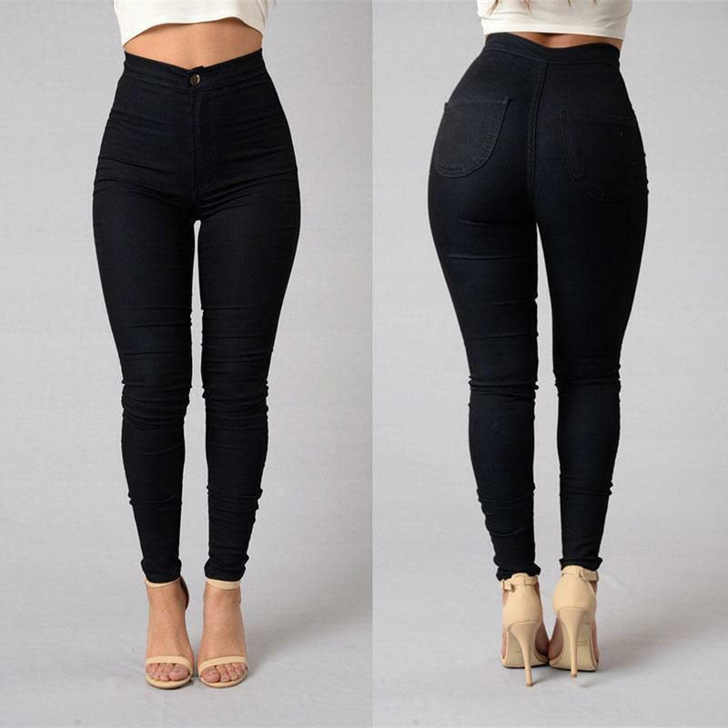 High Waist Skinny Slim Butt Lift Legging Pants - BLUTIFUL1