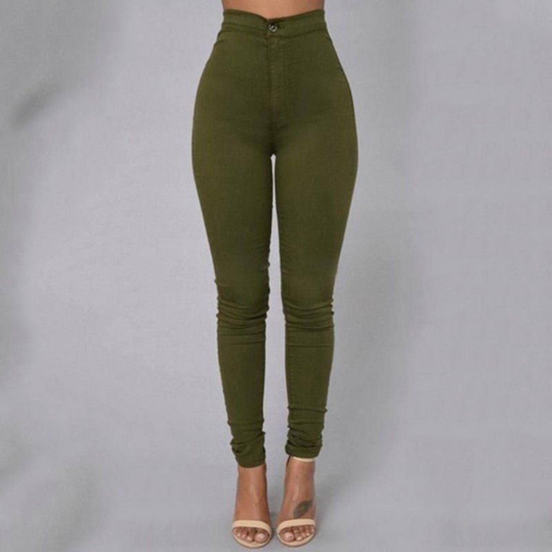 High Waist Skinny Slim Butt Lift Legging Pants - BLUTIFUL1