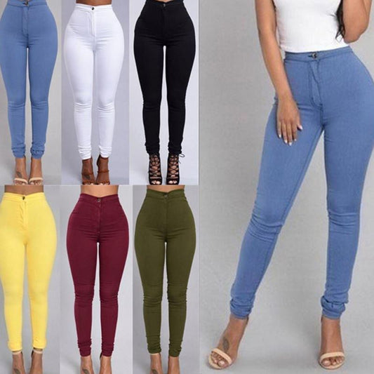 High Waist Skinny Slim Butt Lift Legging Pants - BLUTIFUL1