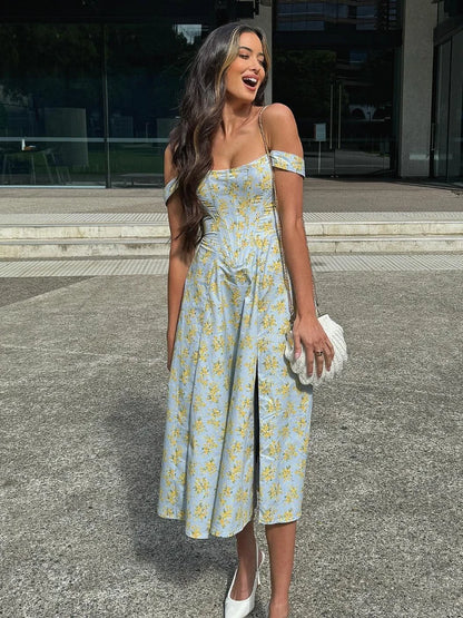 Elegant Women's Corset Dress
