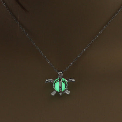 Creative Luminous Moon Creative Pendant Necklace Your Secret Night Sky 🌙