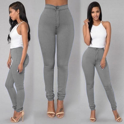 High Waist Skinny Slim Butt Lift Legging Pants - BLUTIFUL1